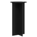 Planteholder 2 pcs Sort 40 x 40 x 80 cm Konstrueret træ