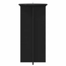 Planteholder 2 pcs Sort 40 x 40 x 80 cm Konstrueret træ