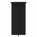 Planteholder 2 pcs Sort 40 x 40 x 80 cm Konstrueret træ