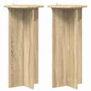 Planteholder 2 pcs Sonoma-eg 40 x 40 x 80 cm Konstrueret træ
