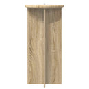 Planteholder 2 pcs Sonoma-eg 40 x 40 x 80 cm Konstrueret træ