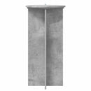 Planteholder 2 pcs Betongrå 40 x 40 x 80 cm Konstrueret træ