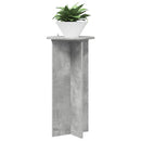 Planteholder 2 pcs Betongrå 40 x 40 x 80 cm Konstrueret træ