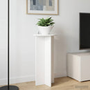 Planteholder 2 stk. Hvid højglans 40 x 40 x 80 cm