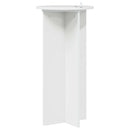 Planteholder 2 pcs Hvid højglans 40 x 40 x 80 cm