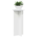Planteholder 2 pcs Hvid højglans 40 x 40 x 80 cm