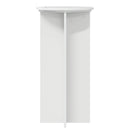 Planteholder 2 pcs Hvid højglans 40 x 40 x 80 cm