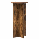 Planteholder 2 pcs Røget eg 40 x 40 x 80 cm Konstrueret træ
