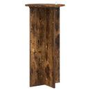 Planteholder 2 pcs Røget eg 40 x 40 x 80 cm Konstrueret træ