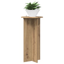 Planteholder 2 pcs Artisan-eg 40 x 40 x 80 cm Konstrueret træ
