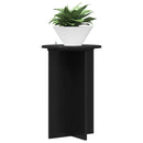 Planteholder 2 pcs Sort Ø40 x 60 cm Konstrueret træ
