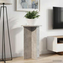 Planteholder 2 stk. Betongrå Ø40 x 60 cm Konstrueret træ
