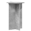 Planteholder 2 pcs Betongrå Ø40 x 60 cm Konstrueret træ