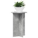 Planteholder 2 pcs Betongrå Ø40 x 60 cm Konstrueret træ