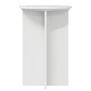 Planteholder 2 pcs Hvid højglans Ø40 x 60 cm Konstrueret træ
