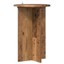Planteholder 2 stk. Gammelt træ Ø40 x 60 cm Konstrueret træ