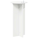 Planteholder 2 pcs Hvid Ø29,5 x 60 cm Konstrueret træ