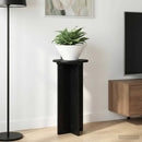 Planteholder 2 pcs Sort 29,5 x 29,5 x 60 cm Konstrueret træ