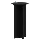Planteholder 2 pcs Sort 29,5 x 29,5 x 60 cm Konstrueret træ