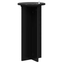 Planteholder 2 pcs Sort 29,5 x 29,5 x 60 cm Konstrueret træ