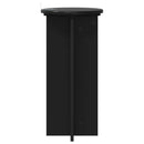 Planteholder 2 pcs Sort 29,5 x 29,5 x 60 cm Konstrueret træ
