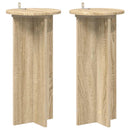 Planteholder 2 pcs Sonoma-eg 29,5 x 29,5 x 60 cm