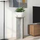 Planteholder 2 pcs Betongrå 29,5 x 29,5 x 60 cm Konstrueret træ