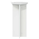 Planteholder 2 pcs Hvid højglans 29,5 x 29,5 x 60 cm