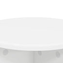 Planteholder 2 pcs Hvid Ø40 x 40 cm Konstrueret træ