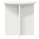 Planteholder 2 pcs Hvid Ø40 x 40 cm Konstrueret træ