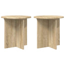 Planteholder 2 pcs Sonoma-eg 40 x 40 x 40 cm Konstrueret træ