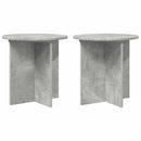 Planteholder 2 pcs Betongrå 40 x 40 x 40 cm Konstrueret træ