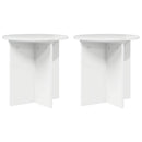 Planteholder 2 pcs Hvid højglans 40 x 40 x 40 cm