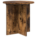 Planteholder 2 pcs Røget eg 40 x 40 x 40 cm Konstrueret træ