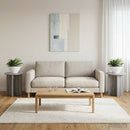 Planteholder 2 pcs Grå sonoma-eg 40 x 40 x 40 cm