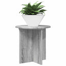 Planteholder 2 pcs Grå sonoma-eg 40 x 40 x 40 cm