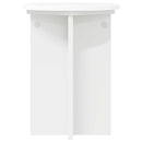 Planteholder 2 pcs Hvid Ø29,5 x 40 cm Konstrueret træ