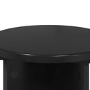 Planteholder 2 pcs Sort Ø29,5 x 40 cm Konstrueret træ