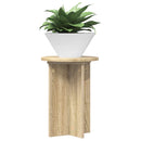 Planteholder 2 pcs Sonoma-eg Ø29,5 x 40 cm Konstrueret træ