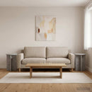 Planteholder 2 pcs Betongrå Ø29,5 x 40 cm Konstrueret træ