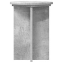 Planteholder 2 pcs Betongrå Ø29,5 x 40 cm Konstrueret træ