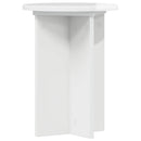 Planteholder 2 pcs Hvid højglans Ø29,5 x 40 cm Konstrueret træ