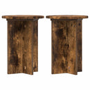 Planteholder 2 pcs Røget eg Ø29,5 x 40 cm Konstrueret træ