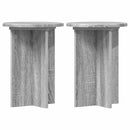 Planteholder 2 stk. Grå sonoma-eg Ø29,5 x 40 cm Konstrueret træ