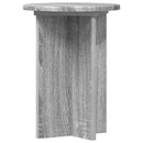Planteholder 2 pcs Grå sonoma-eg Ø29,5 x 40 cm Konstrueret træ