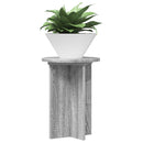 Planteholder 2 pcs Grå sonoma-eg Ø29,5 x 40 cm Konstrueret træ
