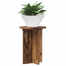 Planteholder 2 pcs Gammelt træ Ø29,5 x 40 cm Konstrueret træ