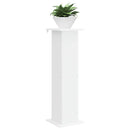 Planteholder 2 stk. Hvid 30,5 x 30 x 100,5 cm Konstrueret træ