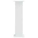 Planteholder 2 pcs Hvid 30,5 x 30 x 100,5 cm Konstrueret træ