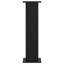 Planteholder Sort 30,5 x 30 x 100,5 cm Konstrueret træ
